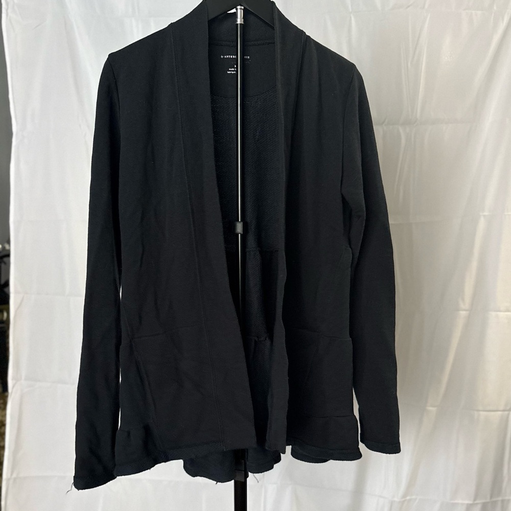 Anthropologie Grey cardigan